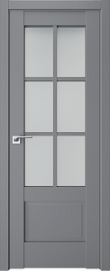 Двері модель 602 Сірий (засклена) - terminus.ua