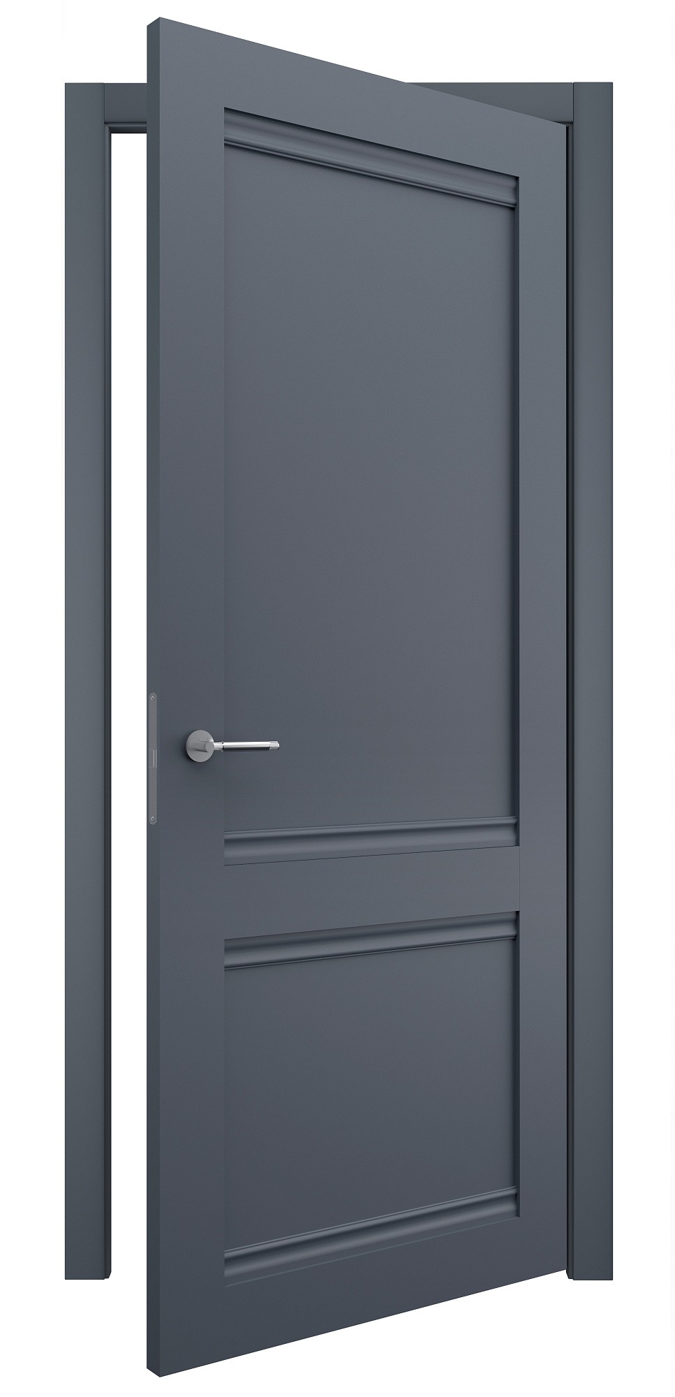 Двери модель 404 Антрацит (глухая) №1