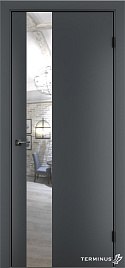 Двери модель 803 Антрацит (зеркало серебро) - terminus.ua