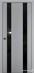 Двери модель 811 Серые (планилак чёрный) - terminus.ua
