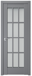 Двері модель 603 Сірий (засклена) - terminus.ua