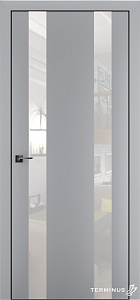 Двері модель 811 Сірі (планілак білий) - terminus.ua