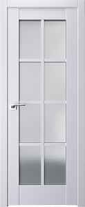 Двери модель 601 Белая (остекленная) - terminus.ua