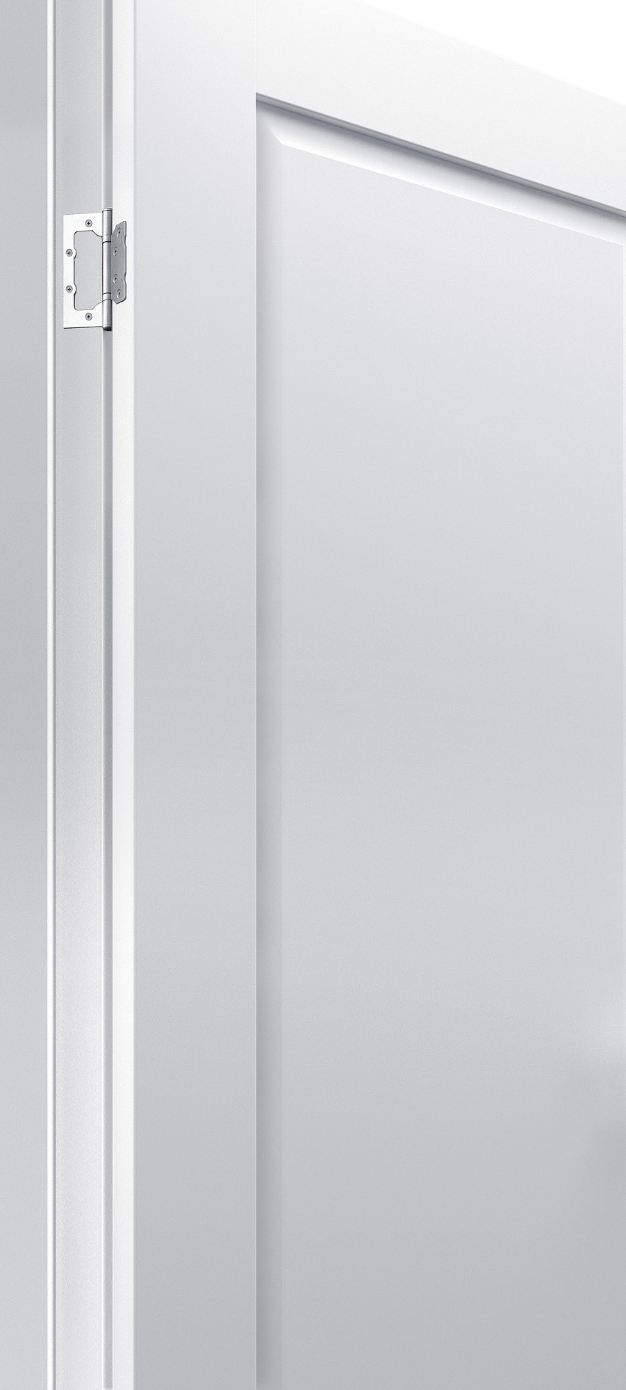 Двери модель 605 Белая (глухая) №1