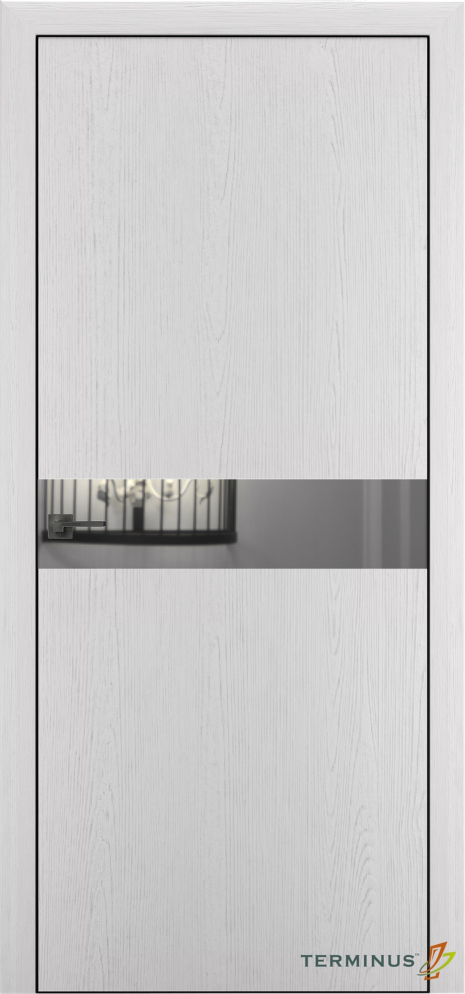 Двери модель 806 Артика (зеркало серебро)