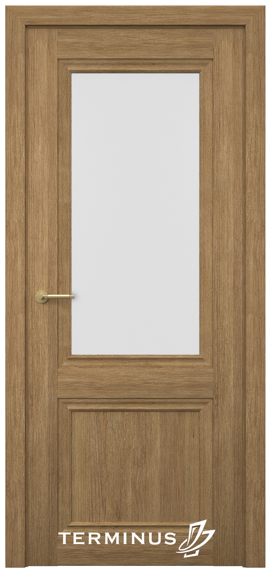Двери модель 403 Карамель (остекленная)