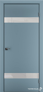 Двері модель 810 Аквамарин (планілак білий) - terminus.ua