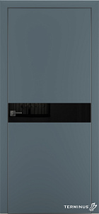 Двері модель 806 Малахіт (планілак чорний) - terminus.ua