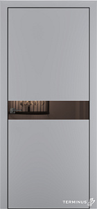 Двери модель 806 Серые (зеркало бронза) - terminus.ua