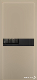 Двері модель 806 Магнолія (дзеркало графіт) - terminus.ua