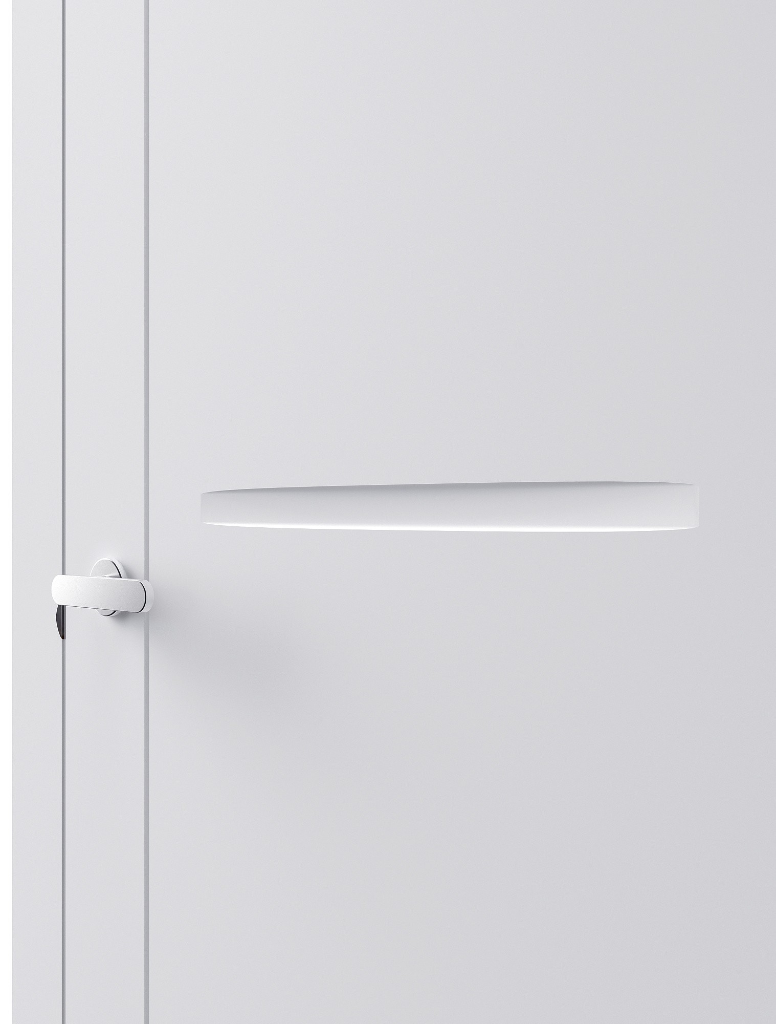 Двері модель 705.1 Біла Емаль (глуха) №2
