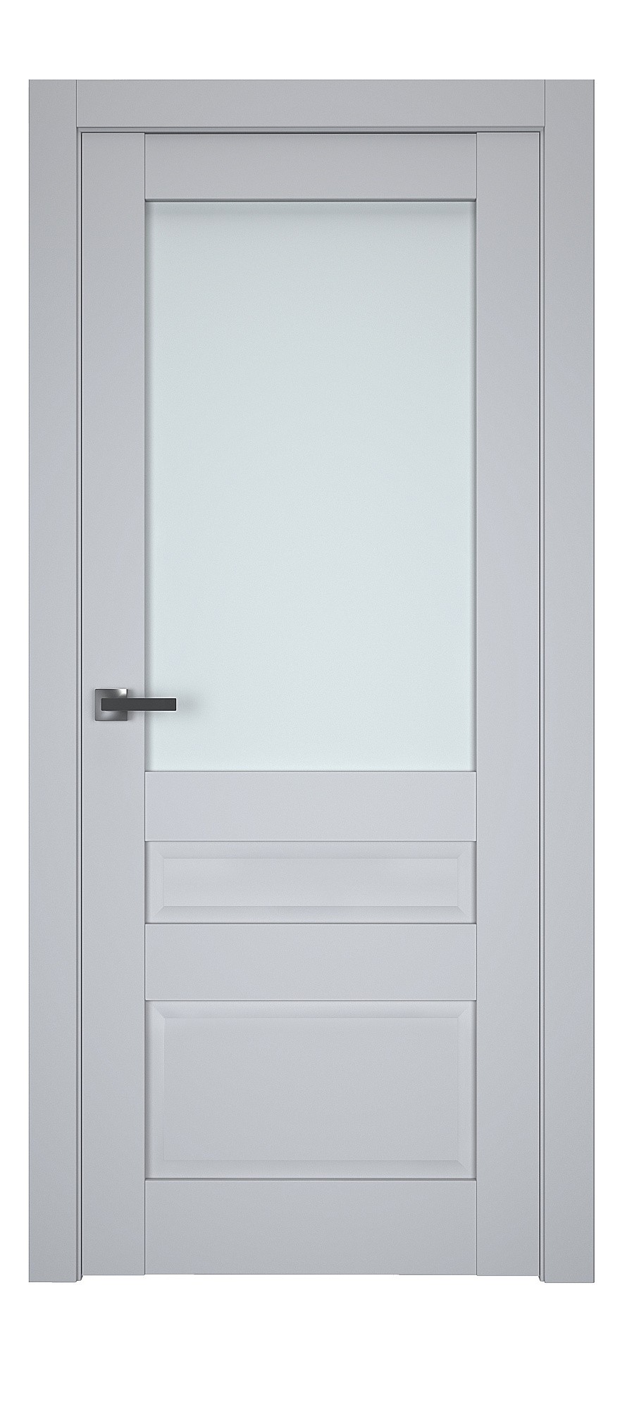 Двері модель 608 Сірий (засклена)