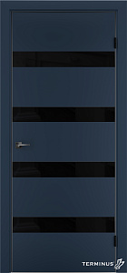 Двери модель 809 Сапфир (планилак чёрный) - terminus.ua