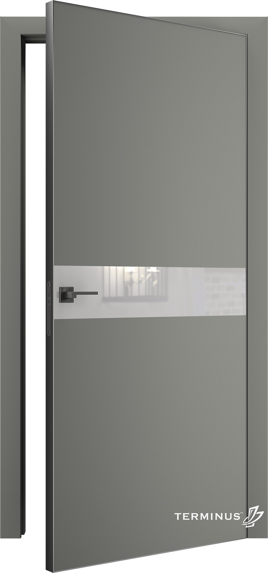 Двери модель 806 Оникс (планилак белый) №1