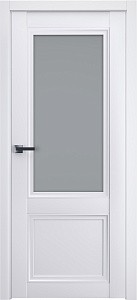 Двери модель 402 Белый матовый (застекленная) - terminus.ua