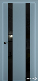 Двері модель 811 Аквамарин (планілак чорний) - terminus.ua