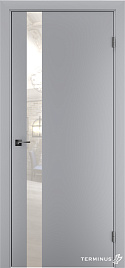 Двери модель 802 Серые (планилак  молочный) - terminus.ua
