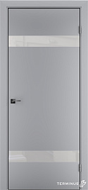 Двері модель 810 Сірі (планілак білий) - terminus.ua
