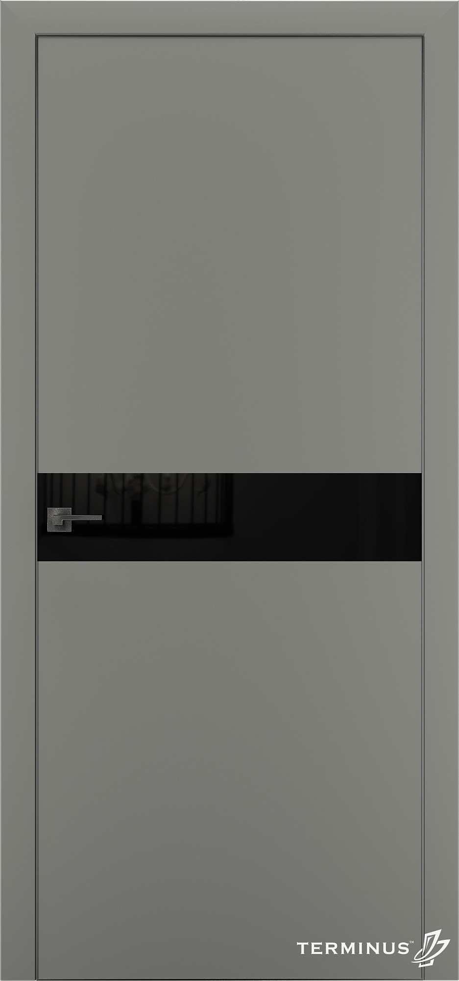 Двери модель 806 Оникс (планилак чёрный)