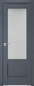 Двері модель 606 Антрацит (засклена) - terminus.ua