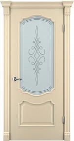 Двері модель 41 Ясен Crema (засклена) - terminus.ua