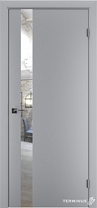 Двері модель 802 Сірі (дзеркало срібло) - terminus.ua