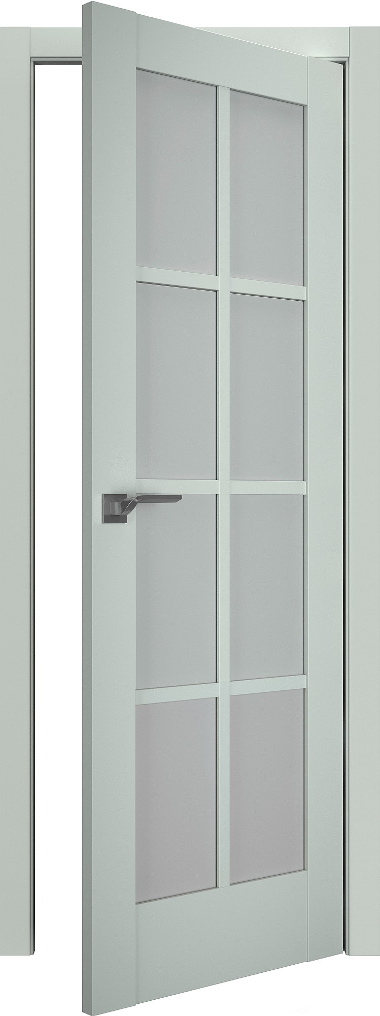Двери модель 601 Оливин (остекленная) №1