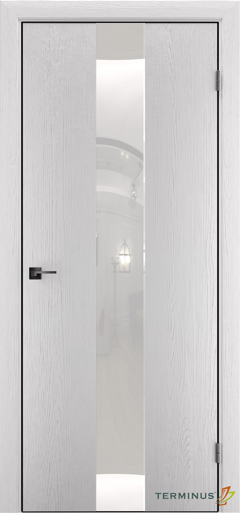 Двері модель 804 Артика (планілак білий)