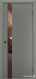 Двері модель 802 Онікс (дзеркало бронза) - terminus.ua