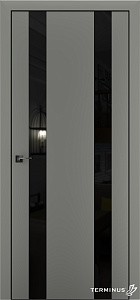Двері модель 811 Оніск (планілак чорний) - terminus.ua