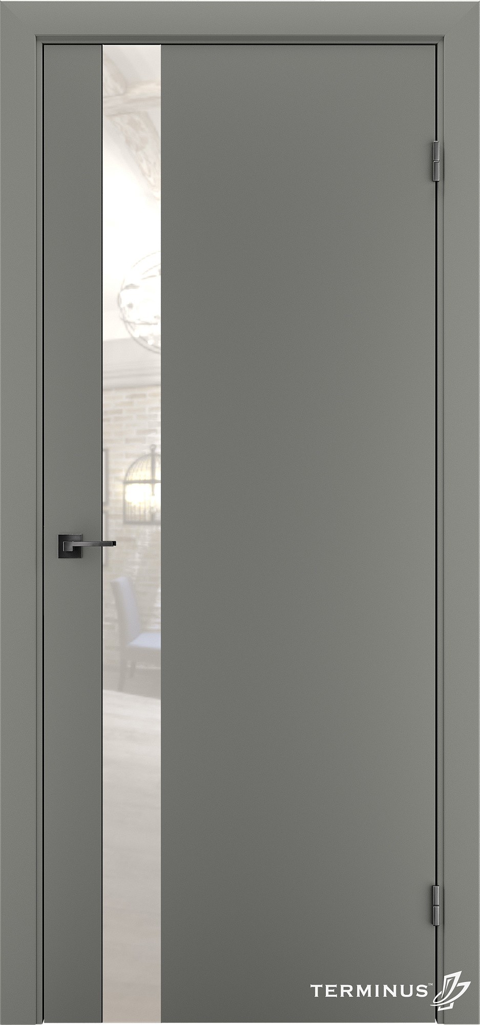 Двери модель 802 Оникс (планилак молочный)