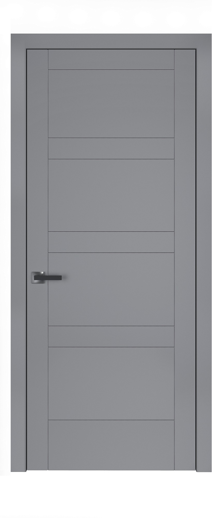 Двері модель 24.5 Сіра емаль