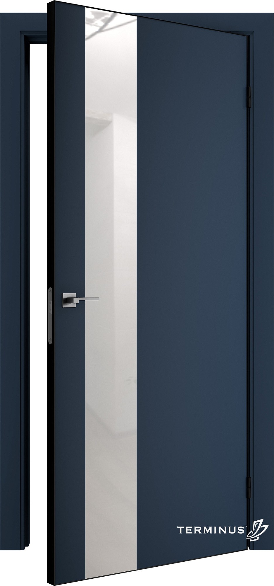 Двері модель 803 Сапфір (планілак білий) №1
