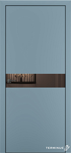Двері модель 806 Аквамарин (дзеркало бронза) - terminus.ua