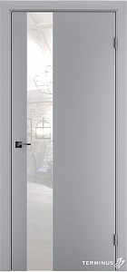 Двері модель 803 Сірі (планілак білий) - terminus.ua
