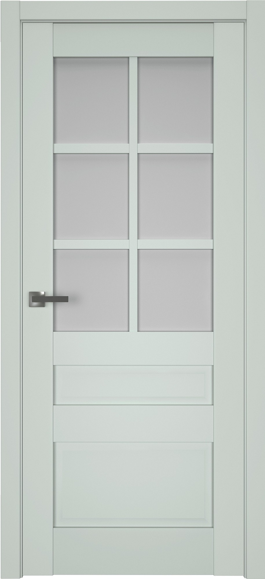 Двери модель 607 Оливин (остекленная)