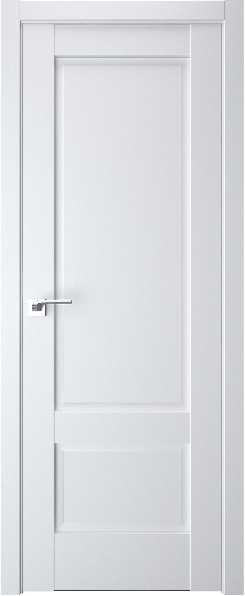 Двери модель 606 Белая (глухая)