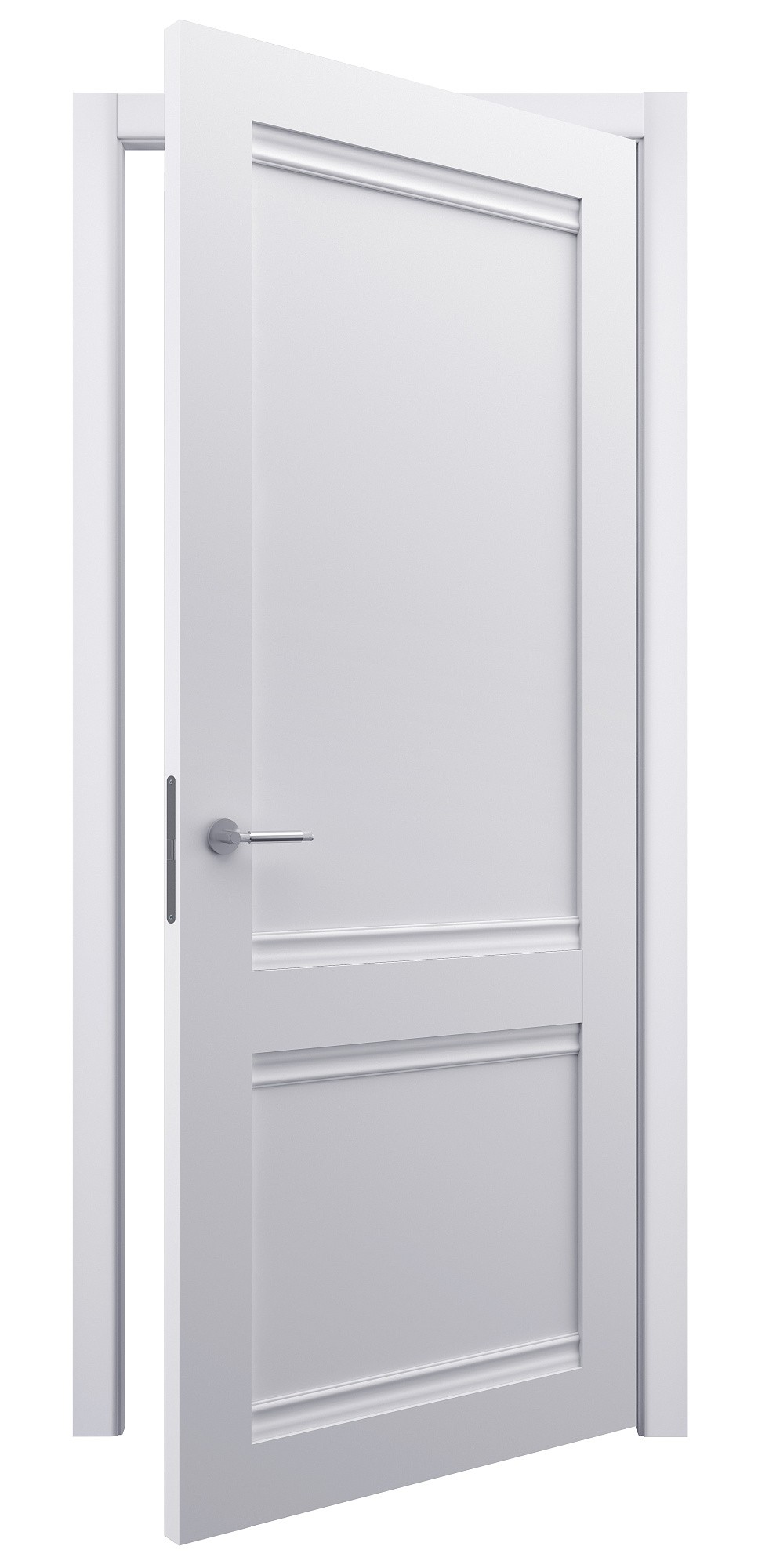 Двері модель 404 Білий (глуха) №1