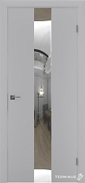 Двери модель 804 Серые (зеркало серебро) - terminus.ua