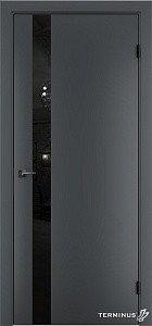 Двери модель 802 Антрацит (планилак чёрный) - terminus.ua