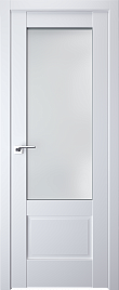 Двери модель 606 Белая (остекленная) - terminus.ua