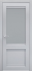 Двери модель 404 Серый (застекленная) - terminus.ua