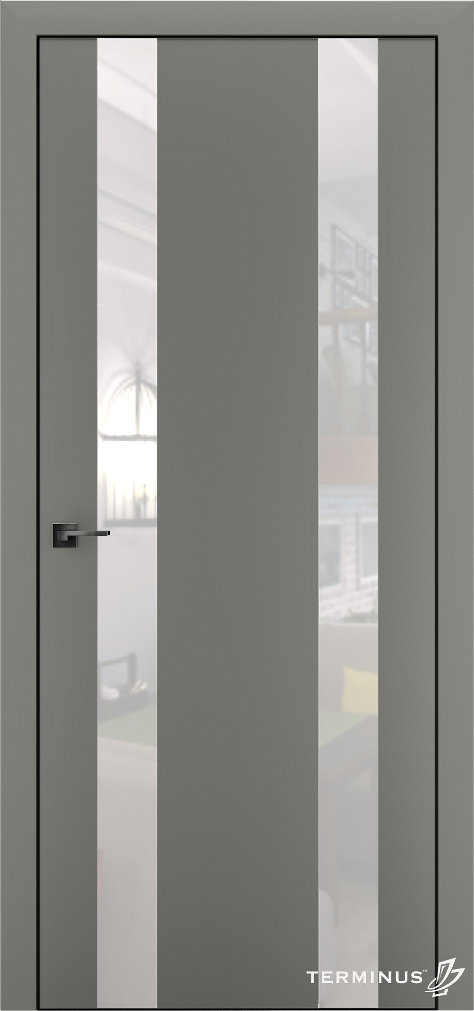 Двери модель 811 Оникс (планилак белый)