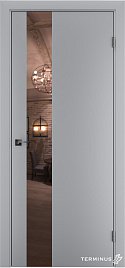 Двери модель 803 Серые (зеркало бронза) - terminus.ua