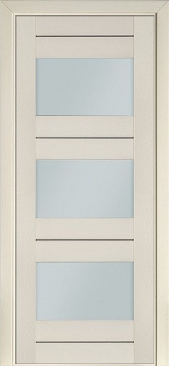 Двери модель 140 Ясень Crema цвет (застекленная) - terminus.ua