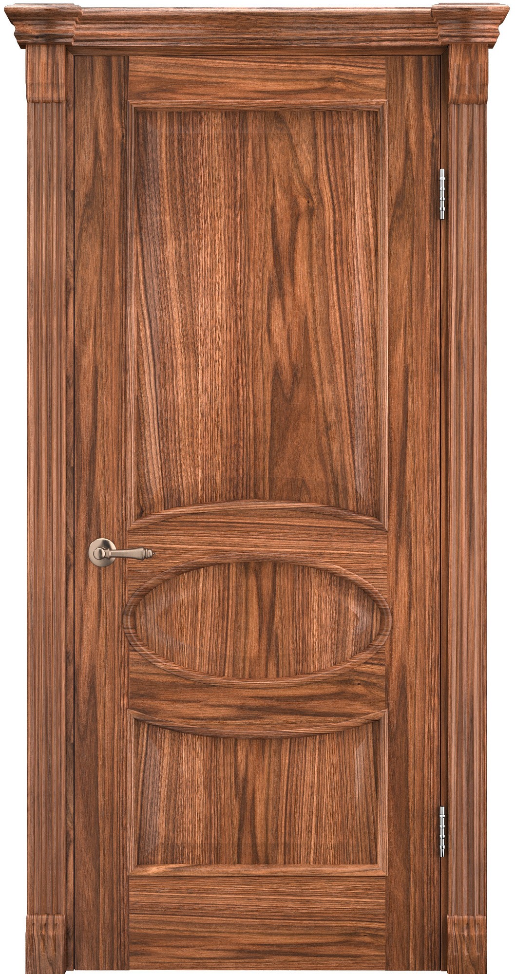 Двери модель 55 Орех американский (глухая)