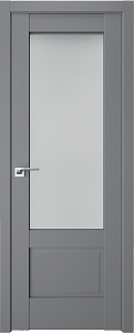 Двери модель 606 Серый (остекленная) - terminus.ua