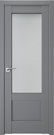 Двери модель 606 Серый (остекленная) - terminus.ua