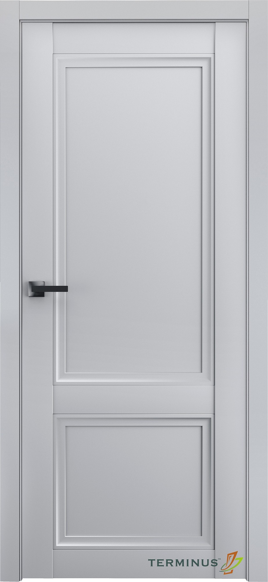 Двері модель 402 Сірий (глуха)