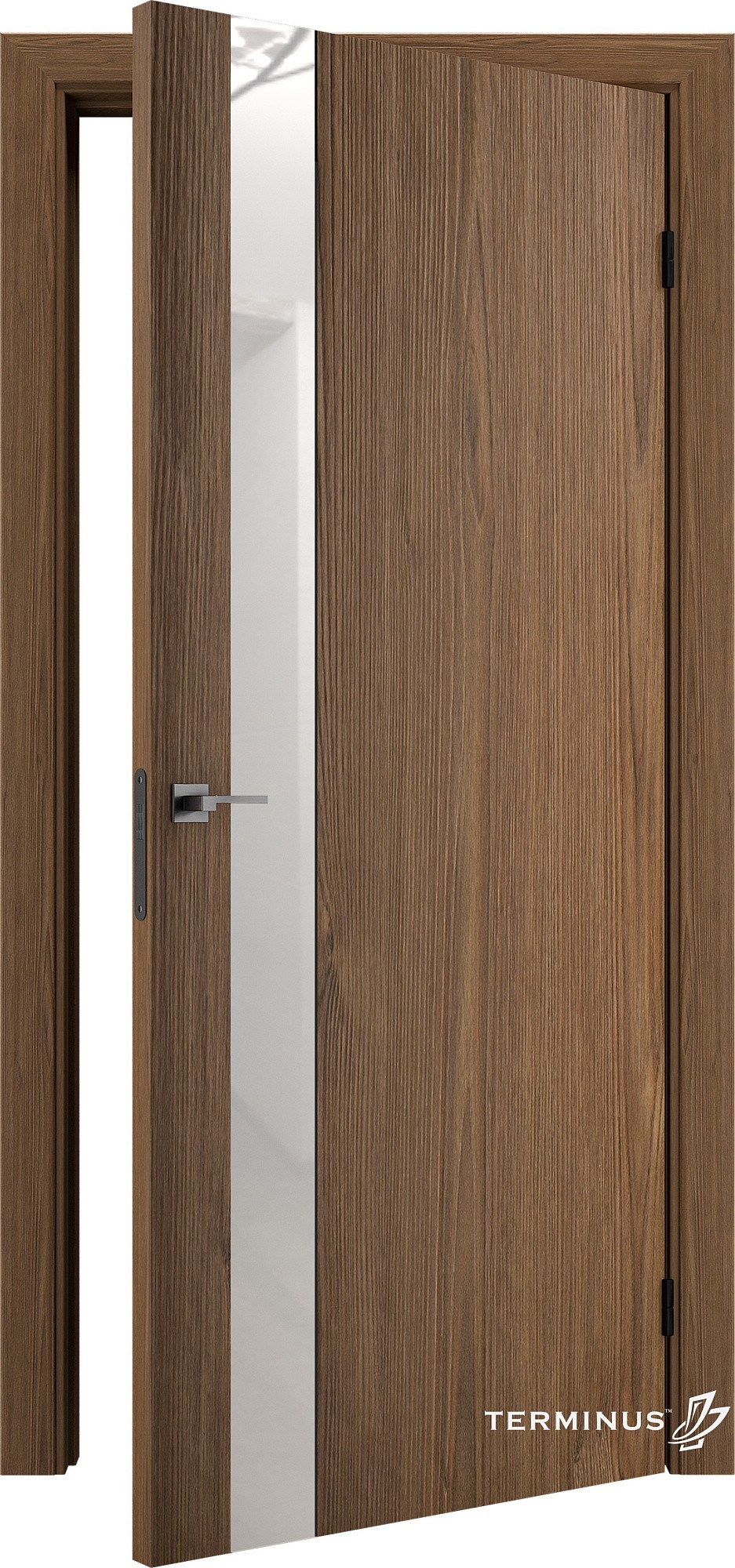 Двері модель 802 Сахара (планілак білий) №1